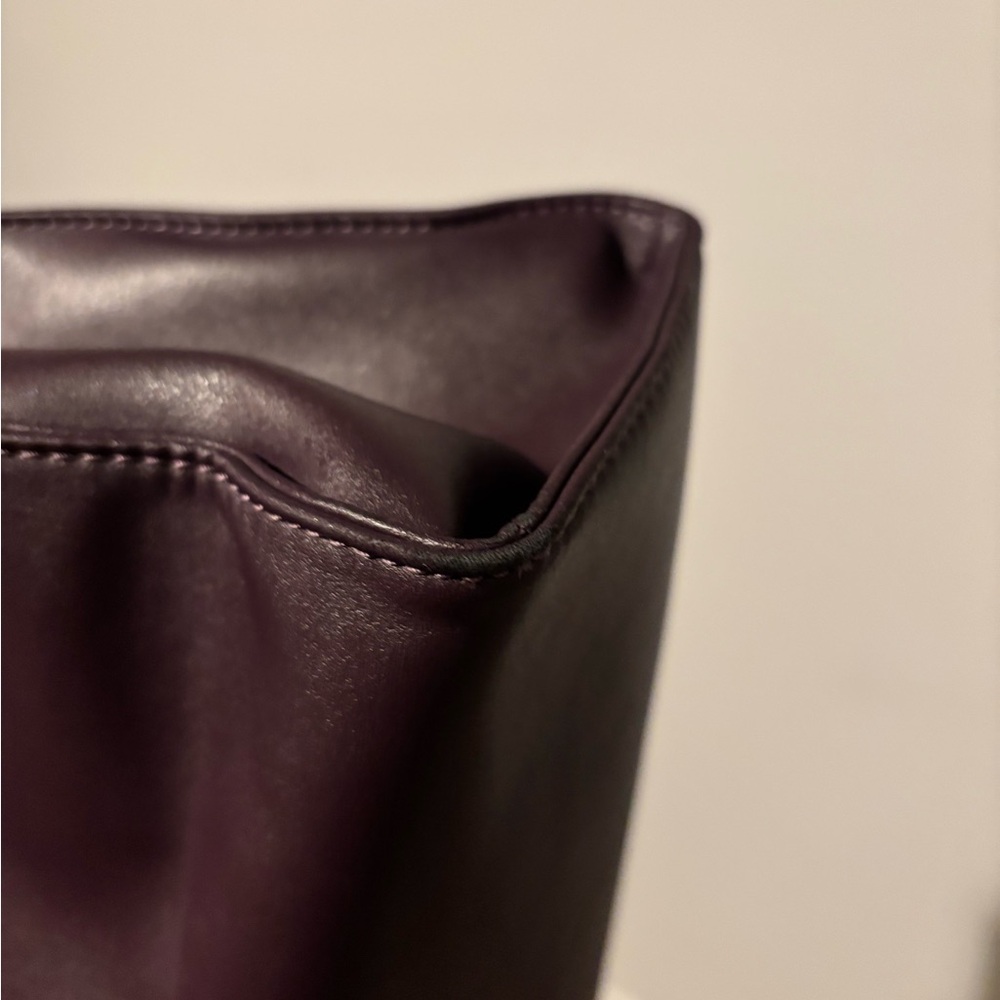 Telfar Medium Eggplant Shopping Bag - Picture 6 of 6